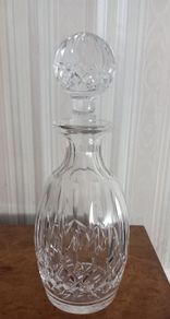 Waterford Lismore spirit decanter.