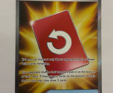 pokemon card special red card item
