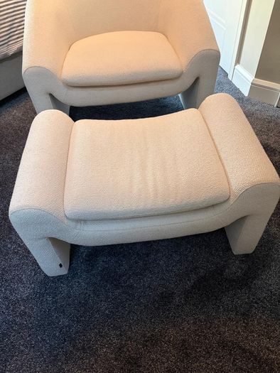 Chair and Footstool