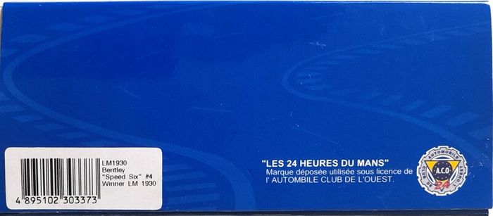 Diecast Model Le Mans Winning Bentley Le Mans 1930 1st - IXO 1:43