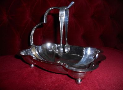 Antique Siver Plated Sugar Service