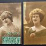 Antique Women Portrait Postcards Early 1900s Image 6