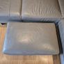 Natuzzi Editions Leather Corner Sofa with footstool Image 5