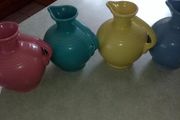 Set of 3 x 20.00 euro each large jug Fiesta made in USA.