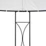 Gazebo 300x290 cm White Round Image 5