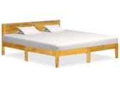Bed Frame Solid Mango Wood 180 cm