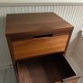 Solid oak Chest of drawers + bedside cabinet Image 3