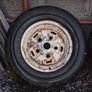 4x Range Rover Classic Rostyle Steel Wheels Image 2