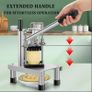 French Fry Cutter Stainless Steel 100kg/h Capacity Image 5