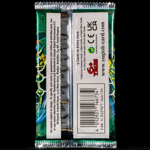 Yu-Gi-Oh! 25th Anniversary: Spell Ruler English Booster Pack 9 Cards SRL Unweighted 2023