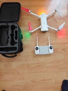 FIMI X8 SE 2020 4K Drone Low Flight Time, Case Included