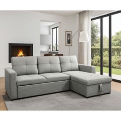 Brand New Corner Sofa Bed with Storage- Free Delivery Ireland