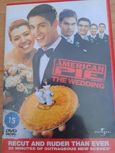 American Pie movie DVDs.