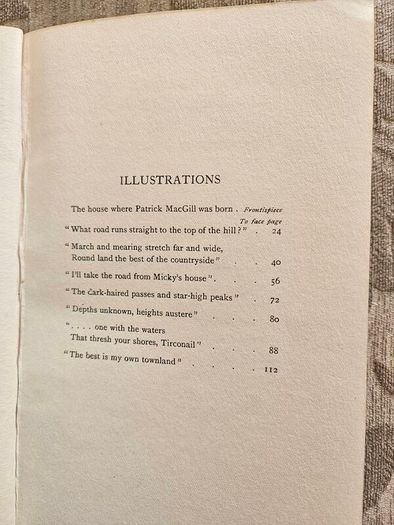 Songs Of Donegal By Patrick Macgill. Rare First Edition Hardback In Good Condition.  See Photos For Same.