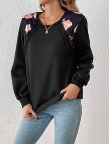 Shein frenchy black blouse size S/M new with tags