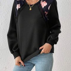 Shein frenchy black blouse size S/M new with tags