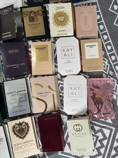 Luxury high ends perfume samples new