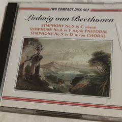 Beethoven Symphony No.5, 6 & 9 double Cd