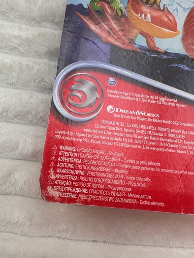 How to Train Your Dragon Legends Evolved Evolution Mini Hookfang Damaged Box Please see photos