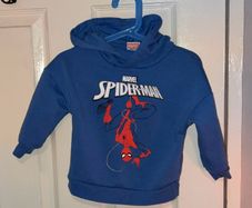 Spiderman hoody 18/24 months