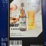 Asahi beer Official half Pint 2 Glasses set brand new Image 2