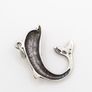 Vintage Silver Dolphin Charm Pendant Image 3