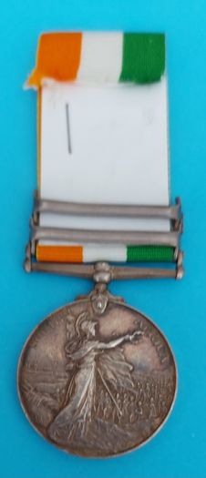 King's South Africa Medal With 2 bars