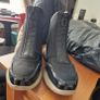 Hispanitas Polinesia Black leather ankle boots size 39 Image 3