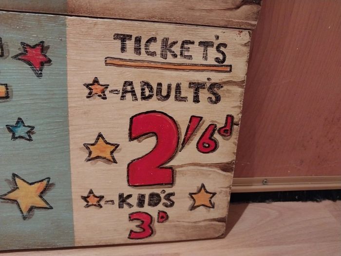 2 Carnival Signs