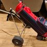 Golf Clubs with Golf Bag and Cart. Image 4