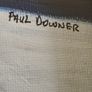 Lovely Oil On Canave Framed Picture Of Cat Signed Paul Downer. Image 3