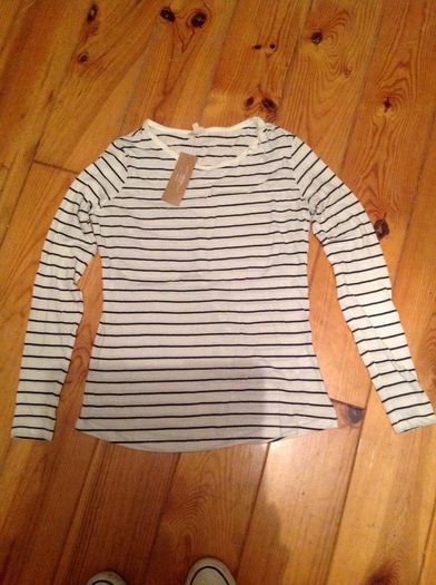 BNWT Striped Top Size 8