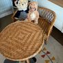 Kids table and bench Image 4