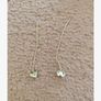 Heart Shaped Necklace with a Blue Stone Image 8