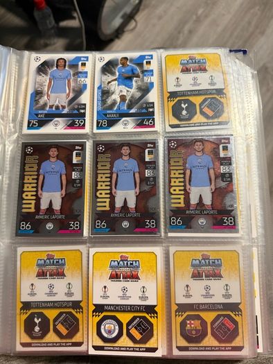 football cards + binders (offers Welcome )