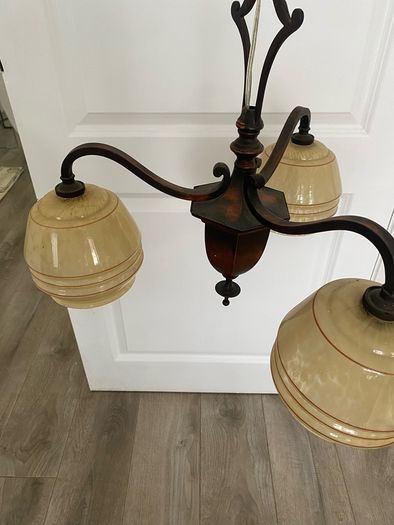 Art Deco ceiling light chandelier