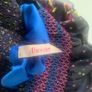 Black & Purple mini skirt. Size S Image 4