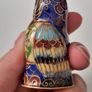 Vintage Franklin Mint Cloisonne Owl - 1988 Image 6