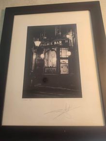 Framed And Signed Print 1996 Palce Bar By Giles Norman Photography
