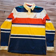 Vintage Nautica Men's Rugby Shirt Size Small