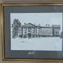 Collection of 6 Framed Trinity College Dublin Pen and Ink Prints Image 8