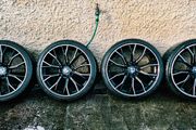 R20 5x120 BMW Style 669M staggered alloy wheels with good tyres