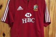 British And Irish Lions Rugby. Official Mens Size Medium Adidas Lions Home Jersey. Tour Of South Africa 2009. Collect In Dublin Or Receive Via Post.