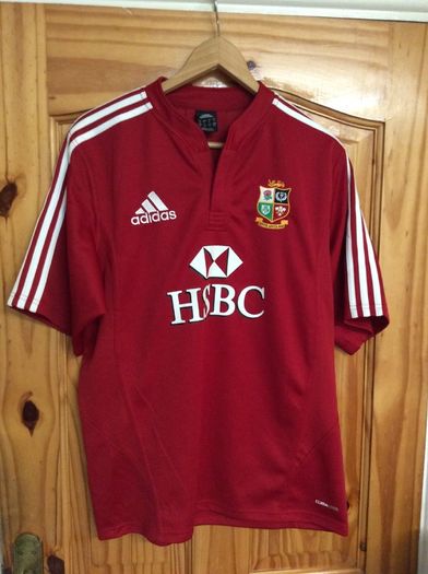 British And Irish Lions Rugby. Official Mens Size Medium Adidas Lions Home Jersey. Tour Of South Africa 2009. Collect In Dublin Or Receive Via Post.
