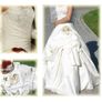 Custom made embroidered Wedding Dress  and accessories UK 8 Image 3