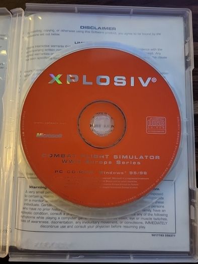 PC Combat Flight Simulator WWII Europe Series Game