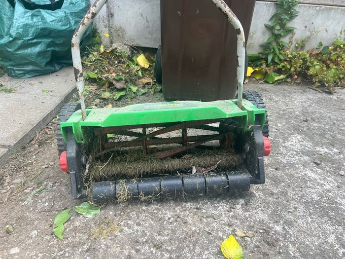 push lawnmower florabest