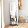 Full-Length Dressing Mirror with Wheels Image 10