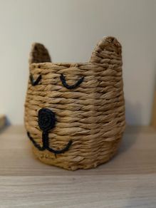Jute Bear Basket