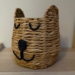 Jute Bear Basket